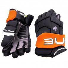 Hockey Gloves, 2-Piece Flex Thumb, Padded Protection, Lightweight for Kids, Adults, Seniors